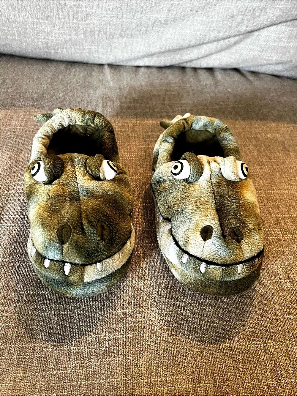 Stride Rite Crocodile Slippers US 9-10